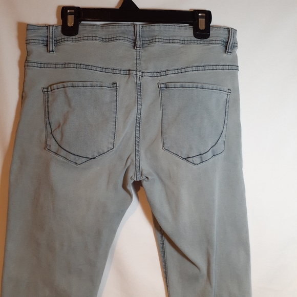 Paper Denim & Cloth Grey Blue women's 34 Vintage - Picture 11 of 16